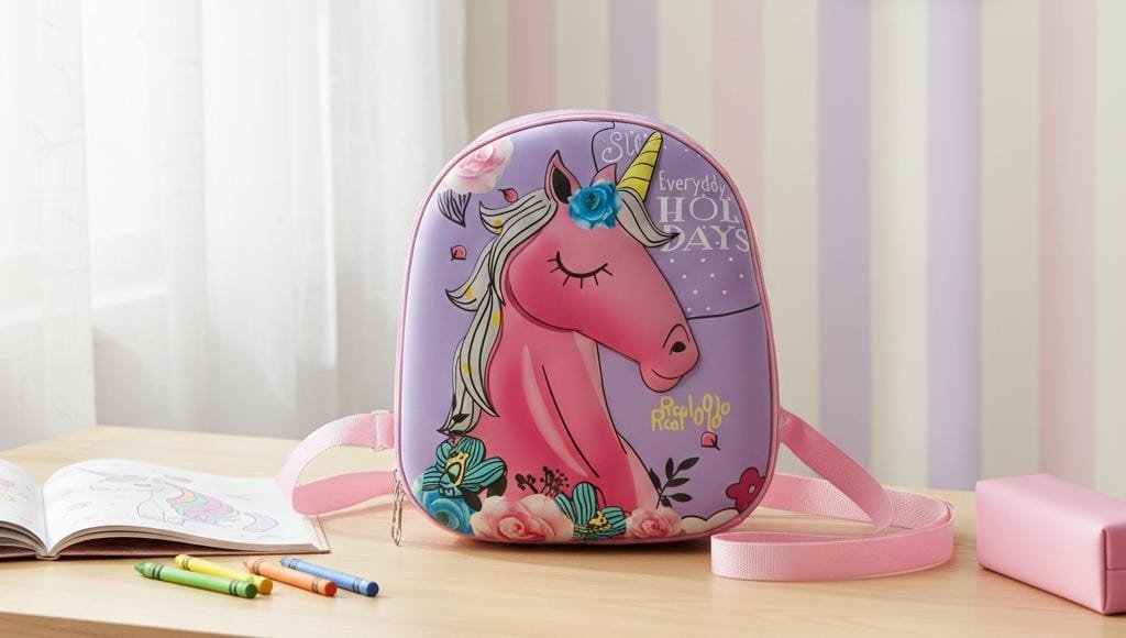 Unicorn 🦄 3D High Quality Play Nursery Baby Girl School Bag